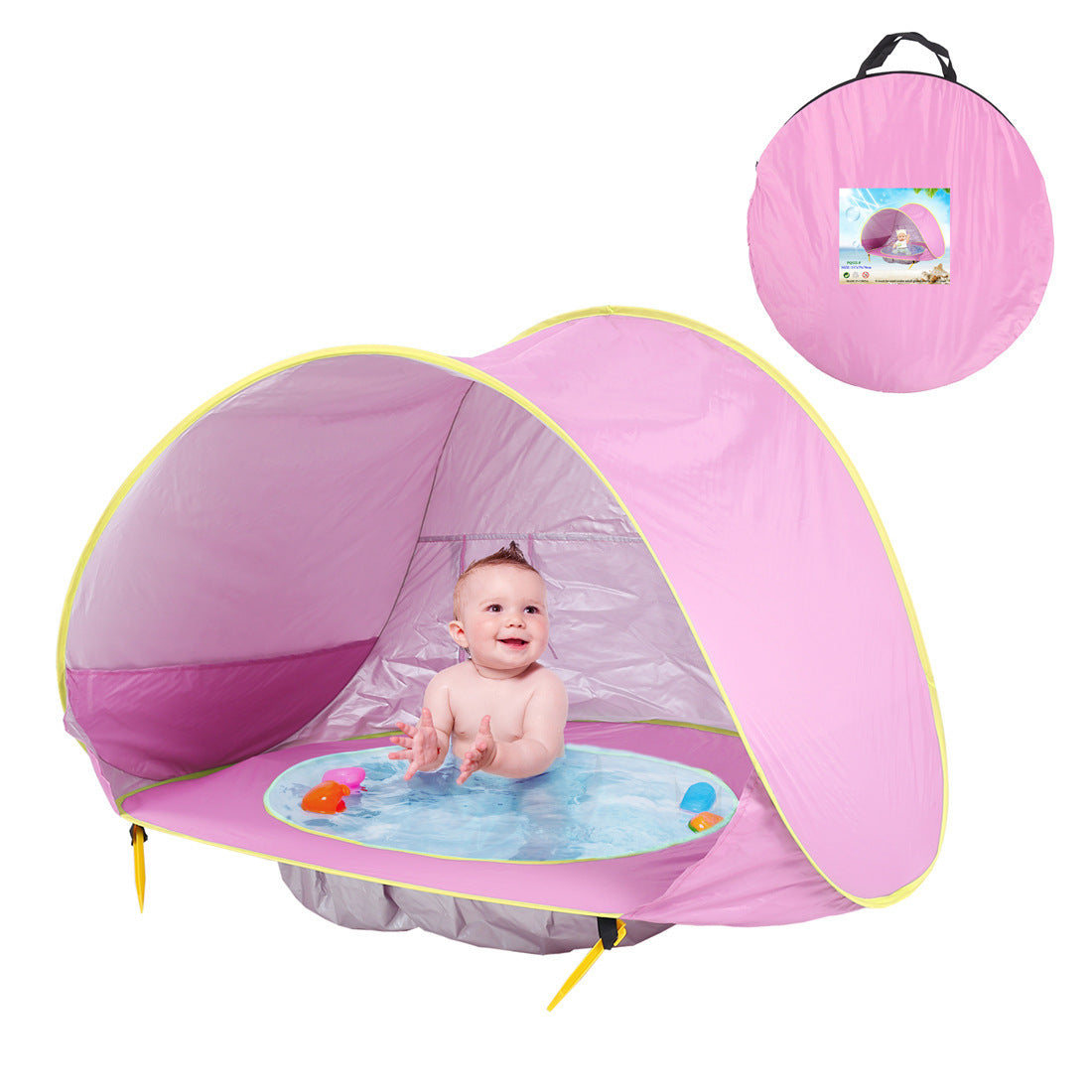 Baby Beach Tent with Pool - Ultimate UV Protection & Fun for Your Little One!