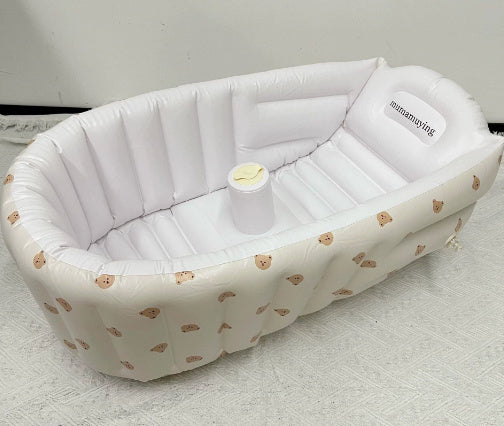 Baby Inflatable Bath Pool - Safe & Cozy Indoor Swimming Fun!