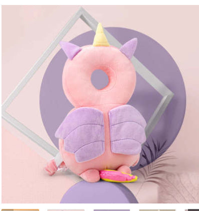 Soft Anti-Fall Head Protection Pillow – Animal Series