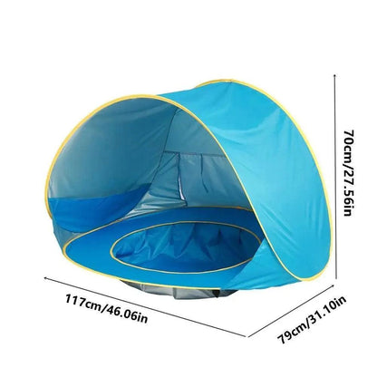 Baby Hunny™ Pop-Up Beach Tent & Shade Pool