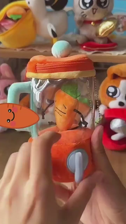 Carrot Juicer Plush Toy